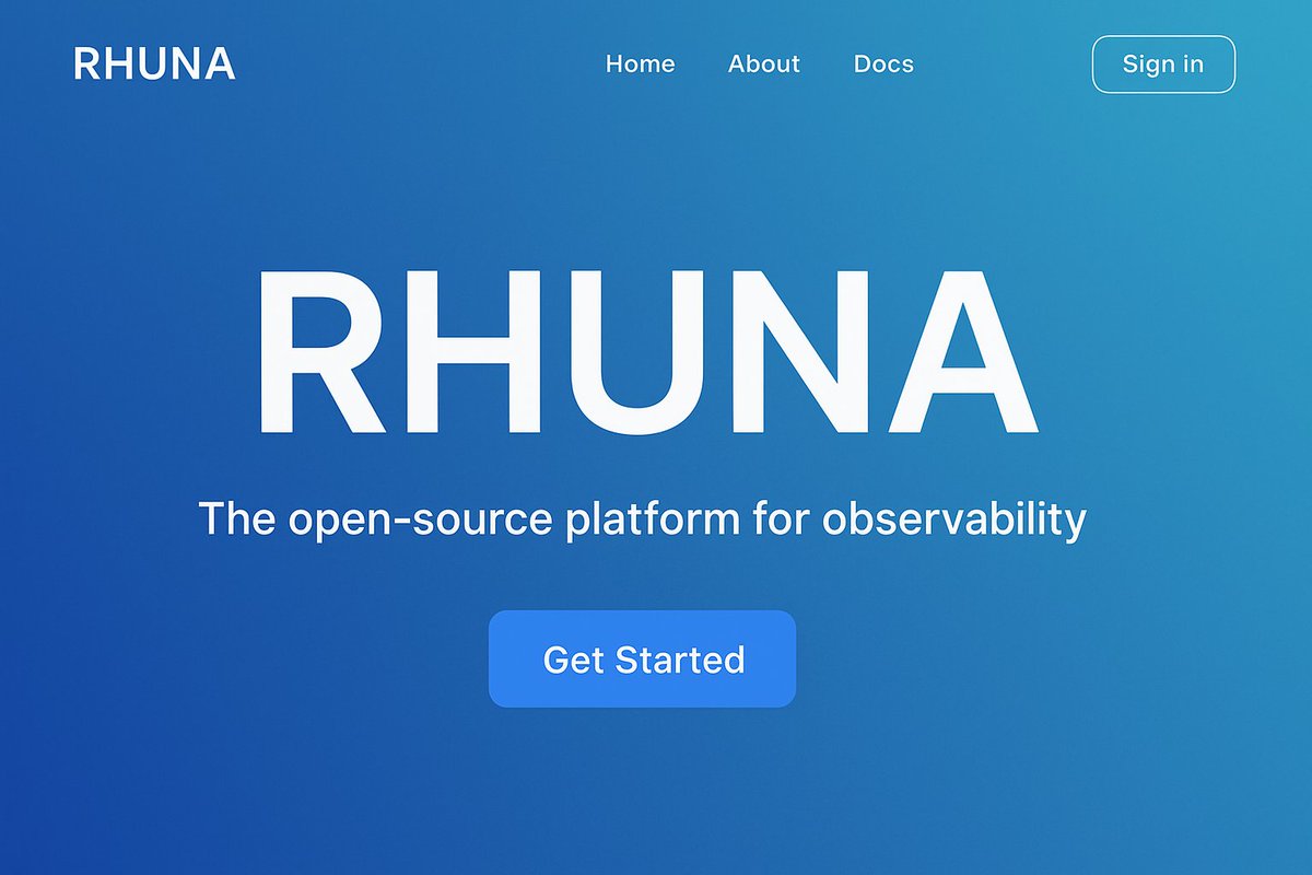 Rhuna
Empowering teams with open-source observability.
Monitor, analyze, and optimize your systems — all in one platform. <a href="/RhunaIO/">Rhuna</a>.
