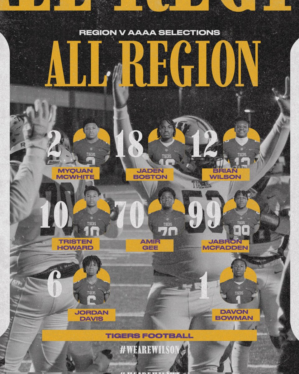 WHSTigers_FB's tweet photo. Congratulations to our All Region selections. https://t.co/wR8BMIR7s2