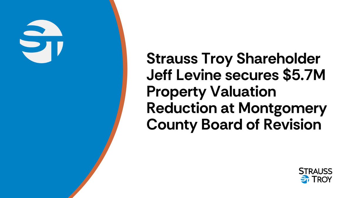 Strauss Troy Attorneys at Law tweet media