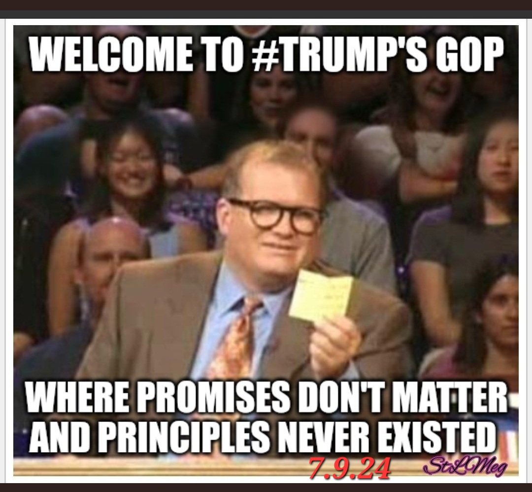 StLouisMeg's tweet image. #Principles never existed