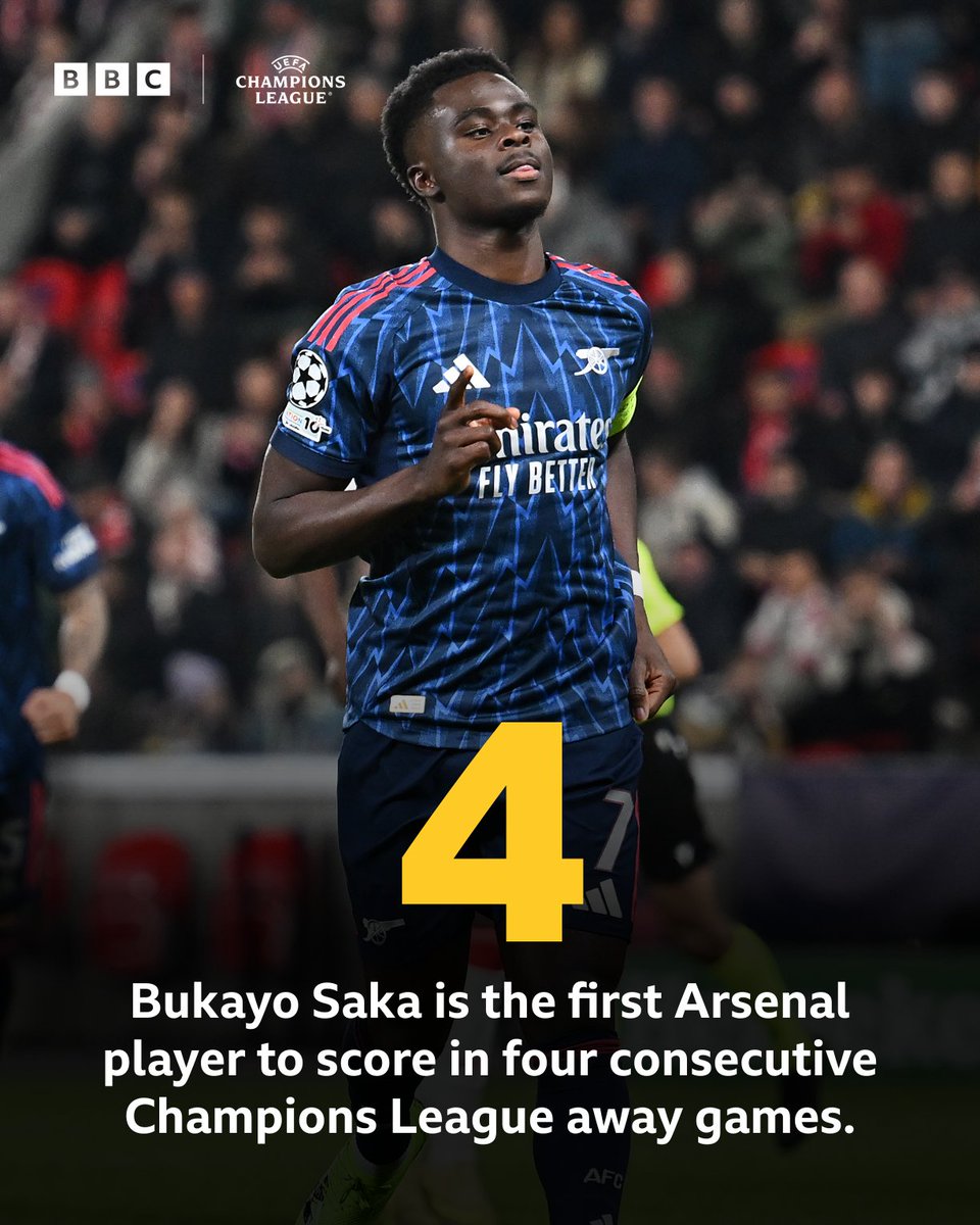 BBCSport's tweet photo. Bukayo Saka finds the net again! 👏🤩 https://t.co/77aLOoFWls