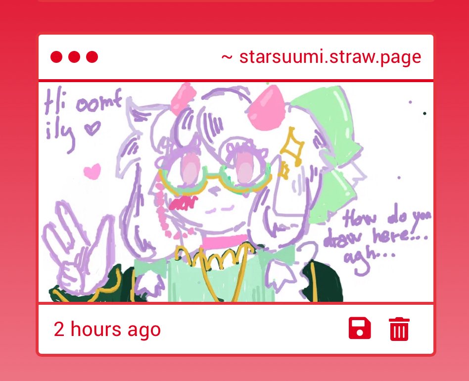 HUH??????? WHAT. WHAT FHE SSHSGSHSJDK MY DAUGHTERRRR SHES SO BEAUTIFUL UEEEUEUEE
IF THIS IS WHO I THINK IT IS HI I LOVE YOU THANK YOU SO MUCH FOR DRAWING THIS MY DEAREST OOMF <333333333