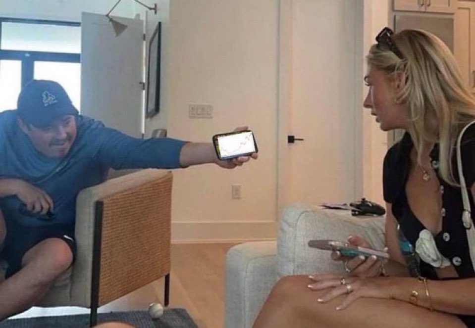 “Look babe we just lost everything.”