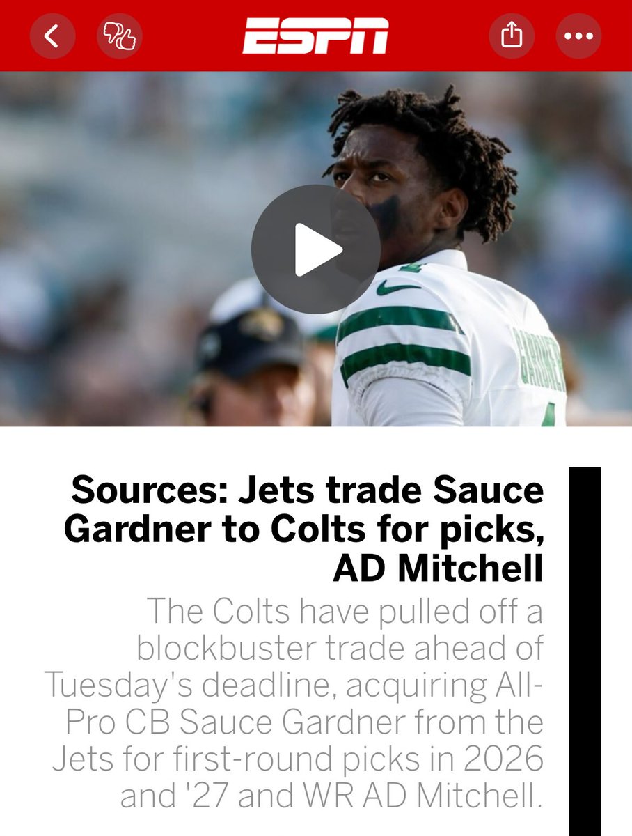 RaiseMinority's tweet photo. The Jets have finally admitted that they are moving into year 27 of a rebuild. https://t.co/S8GoioNdpe