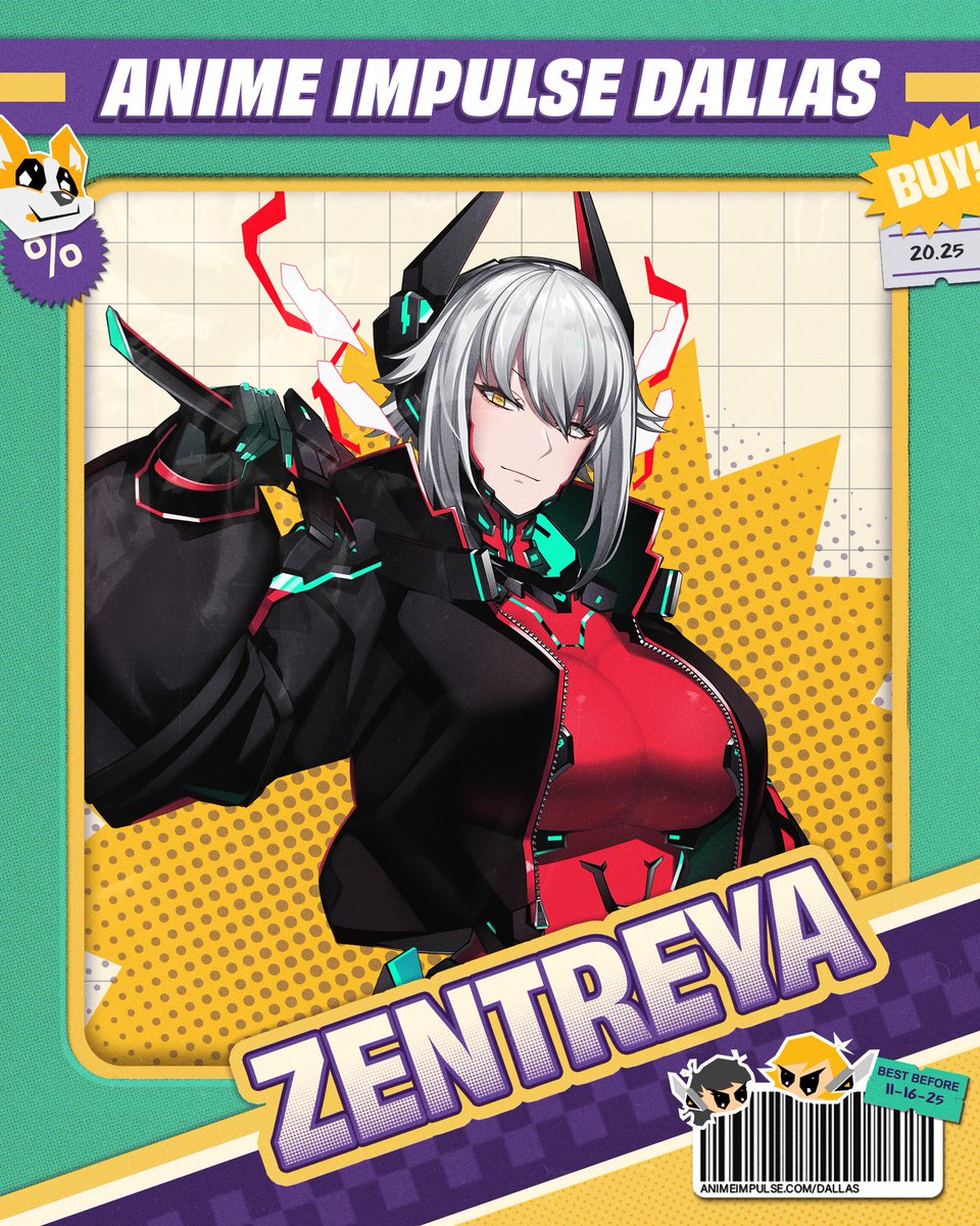 ⚡GUEST ANNOUNCEMENT 🐲

DALLAS, IT'S TIME TO ROCK ON!!🤘 <a href="/zentreya/">Zentreya⚡🐲</a> is joining us at #ANIMEImpulseDAL2025!

M&amp;G tickets drop on 11/5 at 12 PM PDT ! GLHF~!🎫✨

🎟️: animeimpulse.com/tickets