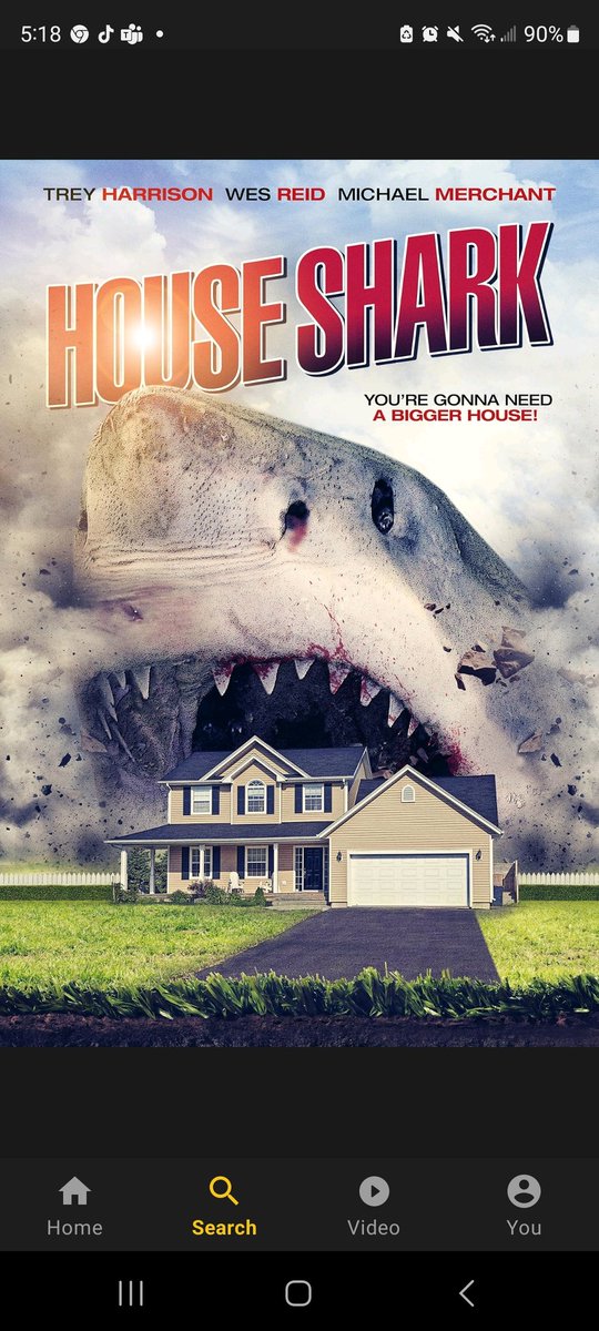 I hate it when a random shark 🦈 bursts into your house.