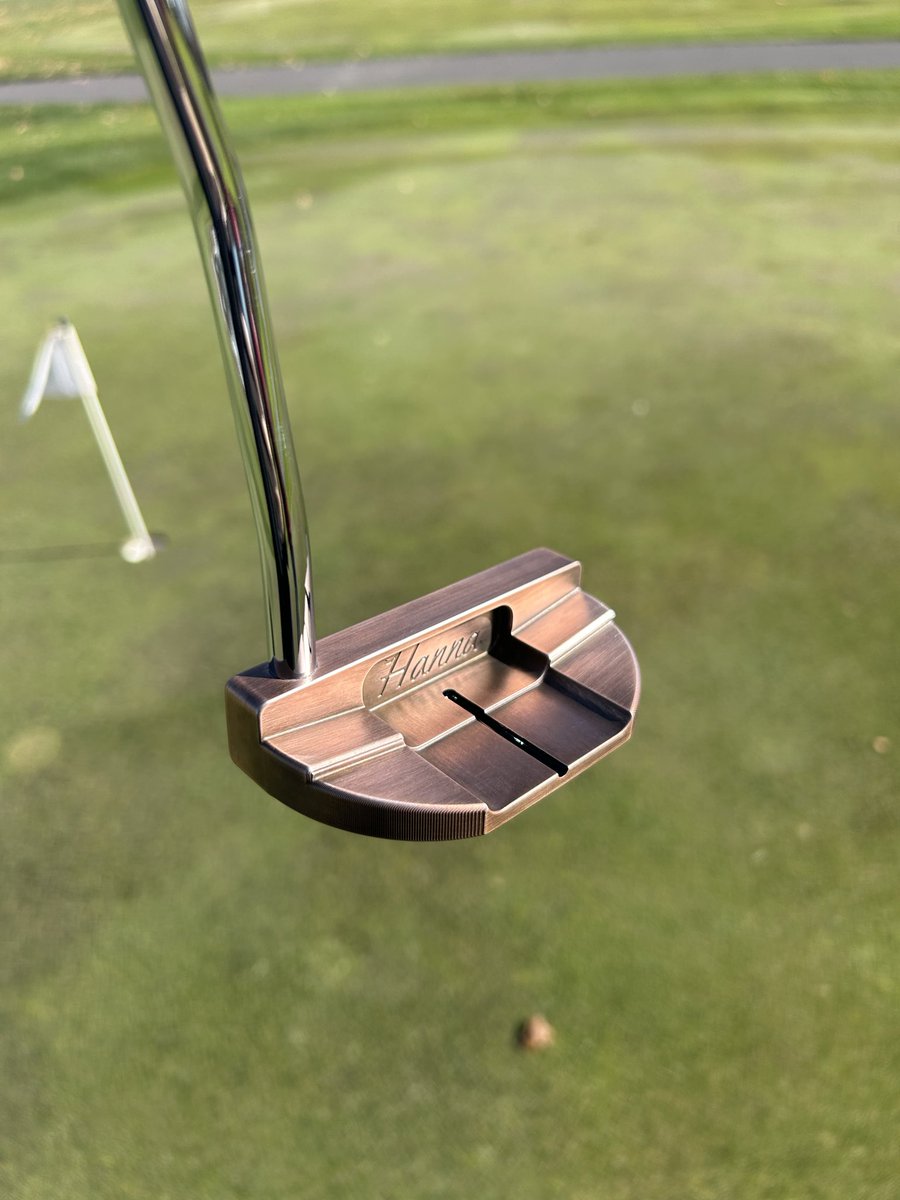 Tomorrow. 

10:00 AM Central. <a href="/HannaGolfCo/">Hanna Golf</a> website.