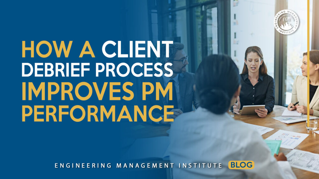 EngMgtInstitute's tweet image. 🔥 Elevate Your Project Management: The Game-Changing Client Debrief Process. In this week&apos;s #EMIBlog, Dawn Wagenaar shows how strategic client conversations can transform PM performance and win future opportunities. 👉 Read now: bit.ly/4hPUYCU #ProjectManagement