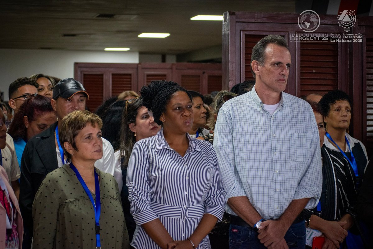 gecytcu's tweet image. Quedó inaugurada la Feria por la Innovación para el Desarrollo #HabanaInnova2025. La apertura estuvo a cargo de Osleidys Torres Valdespino, delegada provincial del CITMA en La Habana, quien ofreció un emotivo discurso 👇