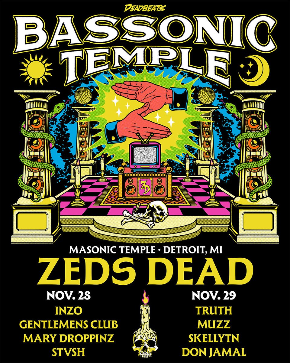 New giveaway! 

We have (2) tickets for Zeds Dead at the <a href="/masonicdet/">Masonic Temple Detroit</a> on Saturday November 29th! 

To enter:

Tag a friend
Retweet 
Follow <a href="/MichEDMFamily/">Michigan EDM Fam</a> &amp; <a href="/masonicdet/">Masonic Temple Detroit</a>