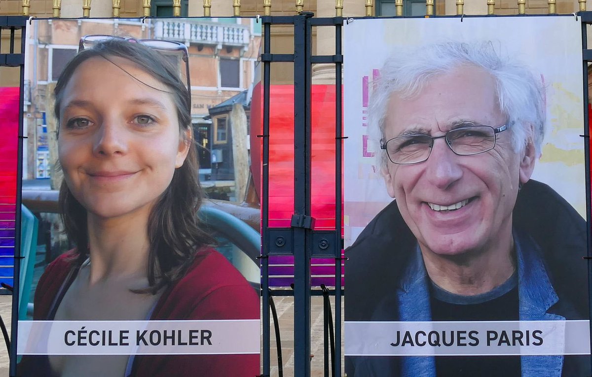 Joie et soulagement immenses: les derniers otages français en Iran, Cécile Kohler et Jacques Paris, sont enfin sortis de prison ! 

Ils étaient détenus depuis 3 ans sous de fausses accusations, dans des conditions s’apparentant à de la torture.