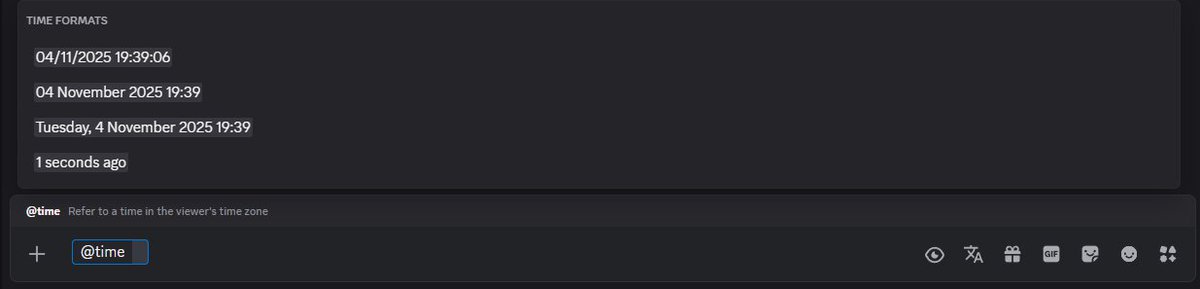 discord_dev_hq's tweet image. In the next few days, you can use @time to automatically send a timestamp to the discord channel.