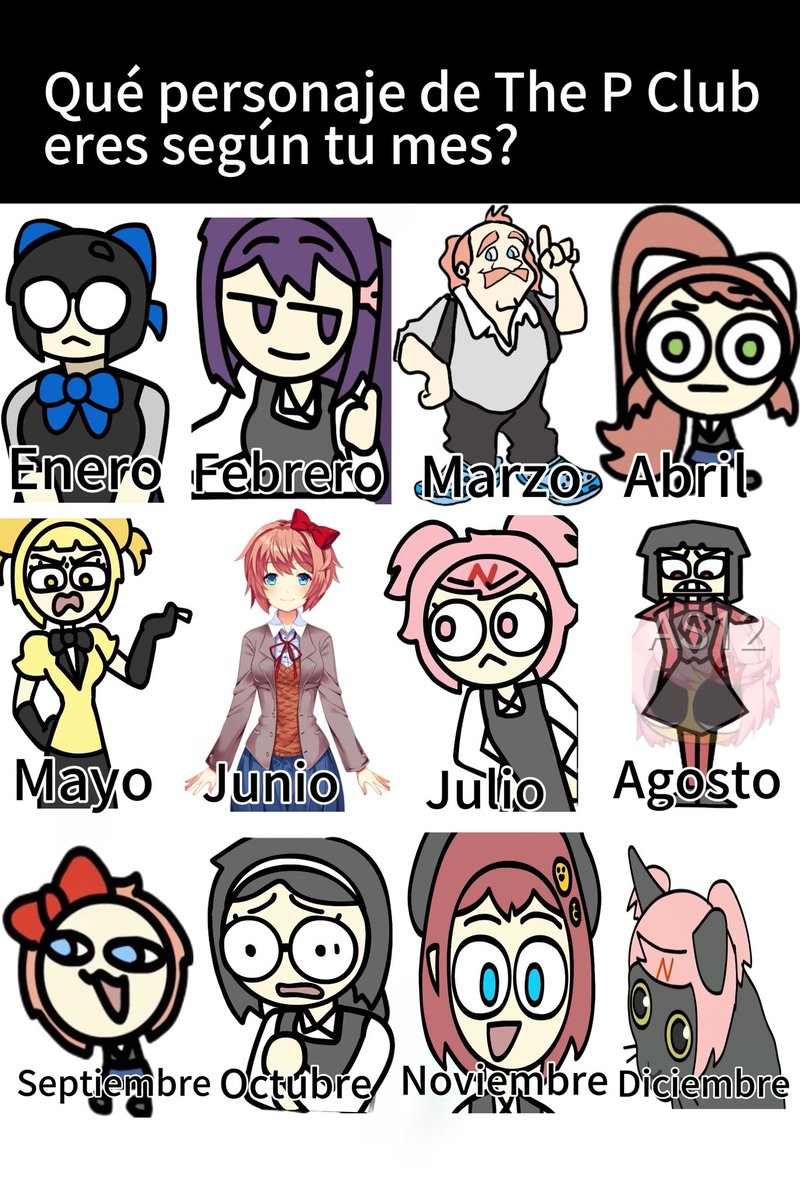 Que nacimiento eres según tu fecha de doki?
#THEPCLUB #ThePClub #DDLC #DokiDokiLiteratureClub