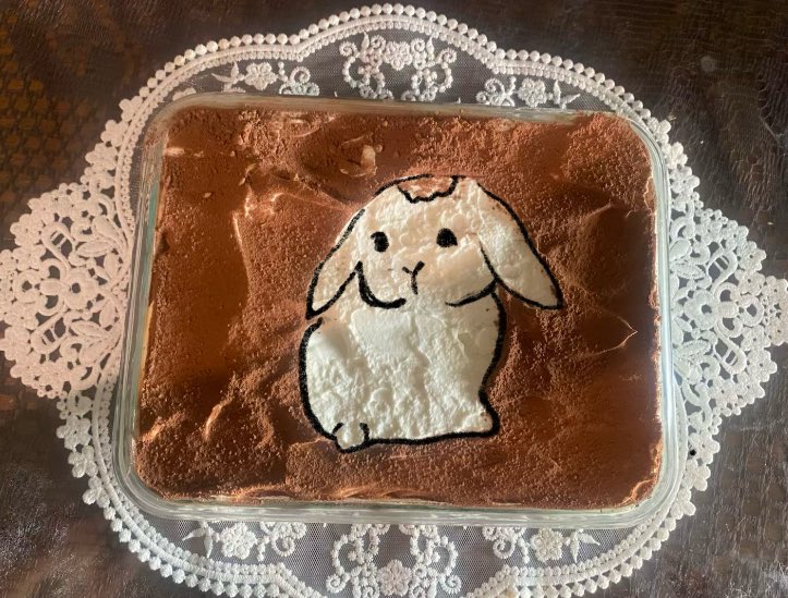 bunny tiramisu