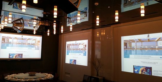 GooSystems's tweet image. Screen Goo Compliments the Elegance of Singapore’s @RitzCarlton Millenia
#GooSystems #ScreenGoo #projection