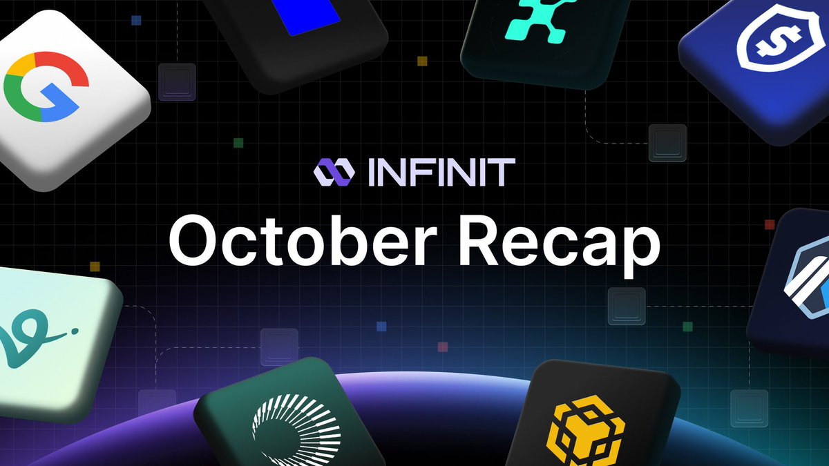 October was a pivotal month for <a href="/Infinit_Labs/">INFINIT</a>, and the numbers tell a compelling story about where DeFi is headed.

What stands out:

1️⃣ Global Scale &amp; Interoperability – INFINIT’s AI Agent Infrastructure now spans @Base, @Arbitrum, <a href="/Plasma/">Plasma</a>, and integrates with major wallets like