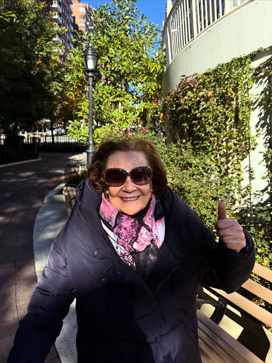 andrewcuomo's tweet image. New York, what an incredible turnout today so far — and we’re not even done yet! 

A special shout-out to my mom, Matilda Cuomo, who’s out there there making sure everyone gets their vote in!

New York, this is our last chance to save this city and shape New York City’s future…