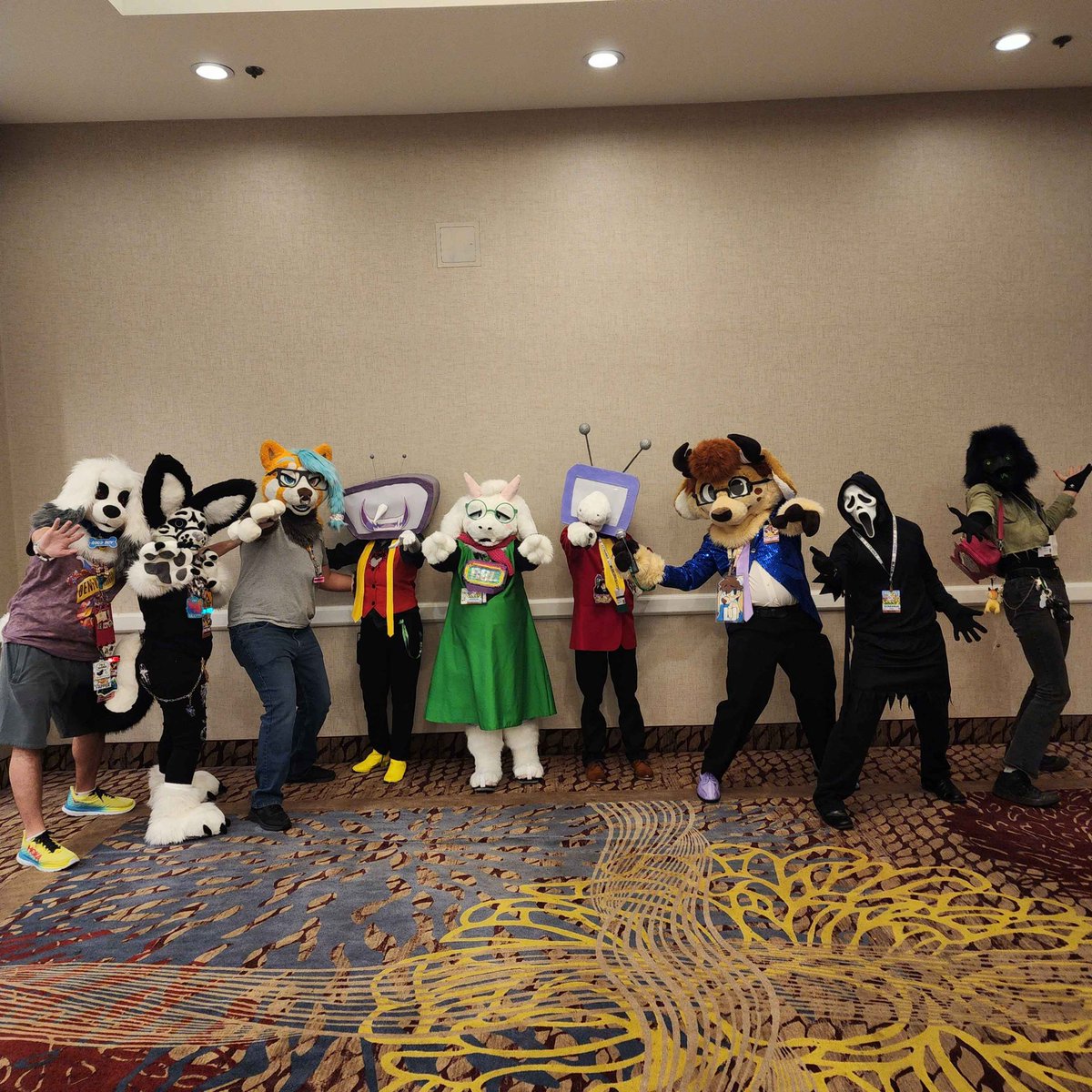 RedPandis's tweet image. Deltarune Gangy 😌🥰