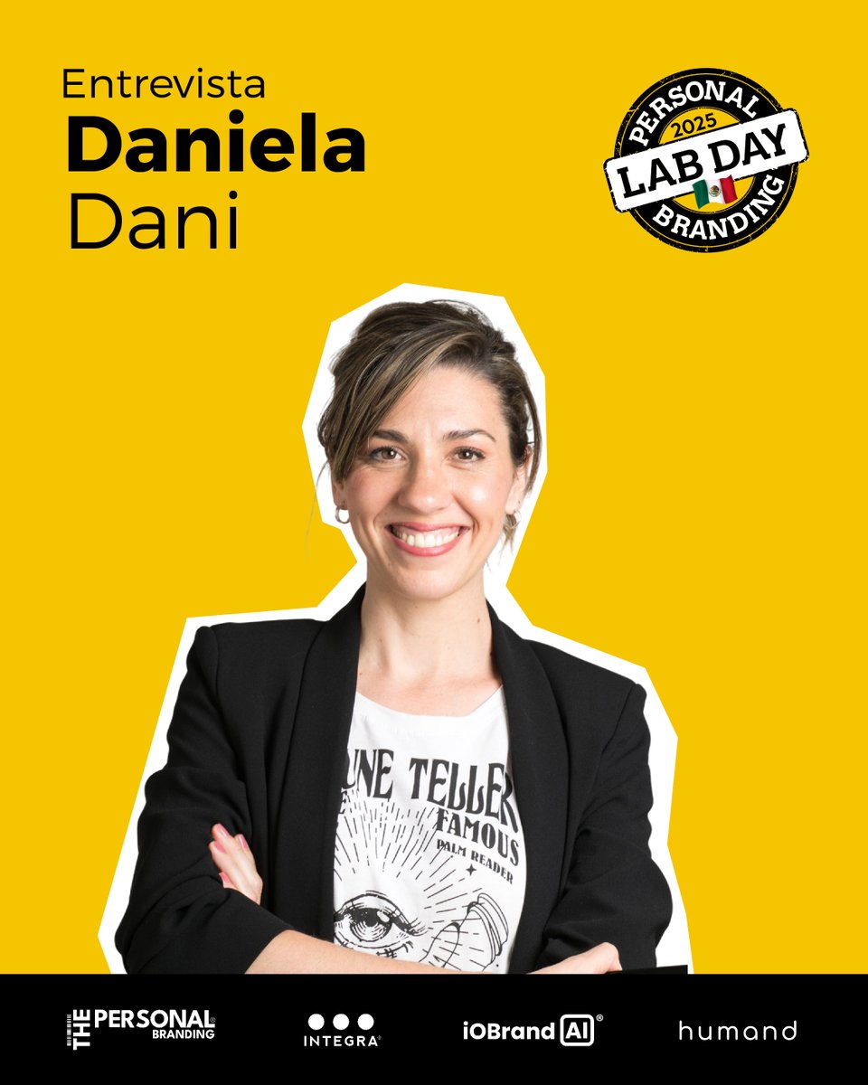 🎯 “De la teoría a los resultados en #marcapersonal.” Daniela Dini comparte cómo pasar del autoconocimiento a la acción con coherencia, propósito y estrategia.

🎥 Entrevistas #PBLabDay2025 

👉🏻Disponible en 🟣Humand &amp; 🔴 YouTube
tally.so/r/mekeGk