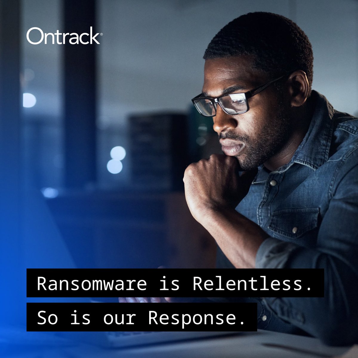 OntrackUS's tweet image. Ransomware is relentles but so is our response. Ontrack steps in fast to assess damage and guide your next move, without paying ransom. Learn how: ontrack.com/en-us/data-rec…
#Ransomware #DataRescue #DataRecovery