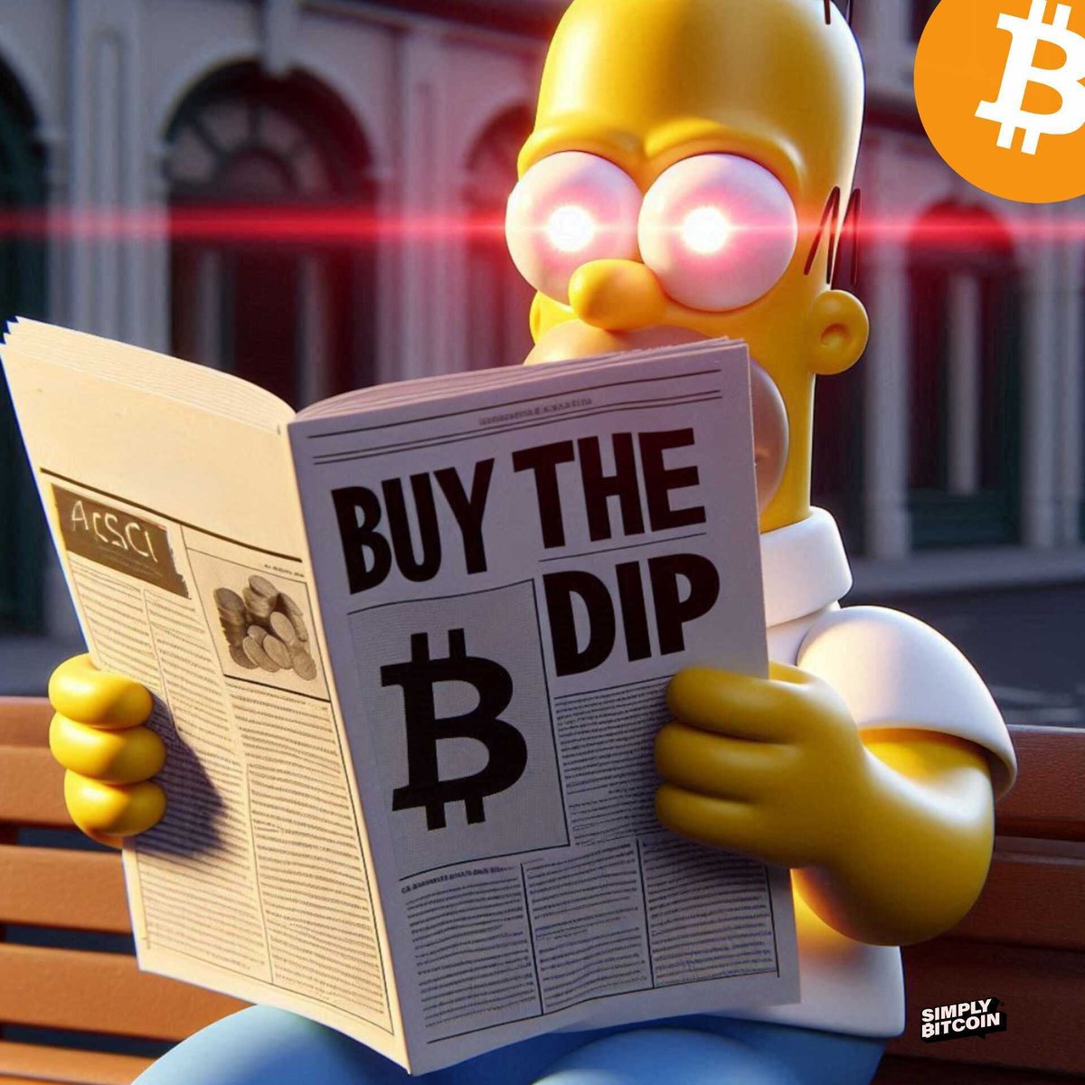 SimplyBitcoin's tweet photo. BUY THE DIP https://t.co/StGZy4Ztu5