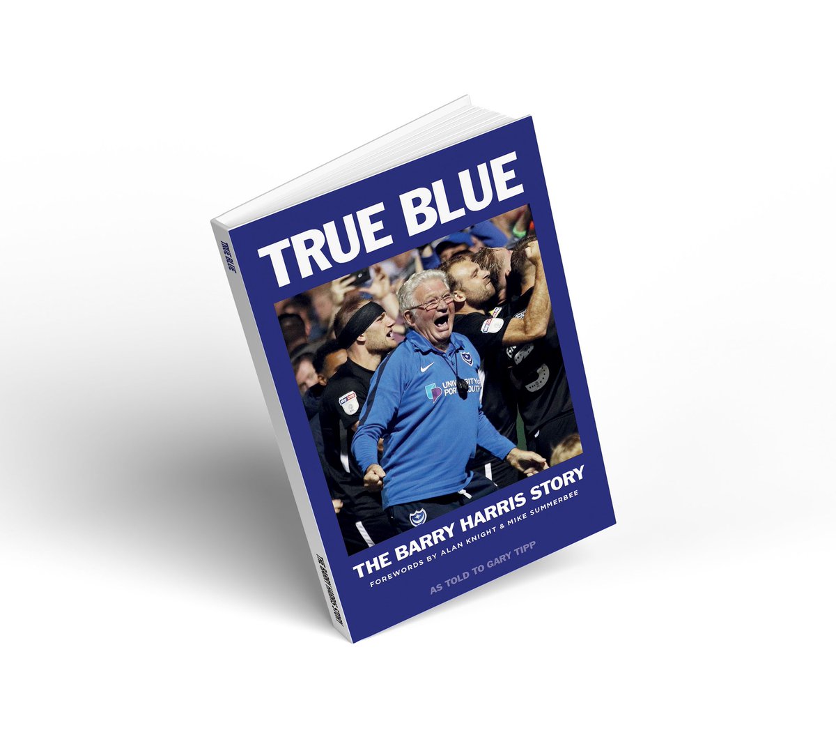 True Blue: The Barry Harris Story has gone to the printers today

Barry’s autobiography tells the story of his 70+ year association with the club

Soon to be available from eBay, and the club shop. (Hopefully) Barry will also be selling copies in the lounges before home games