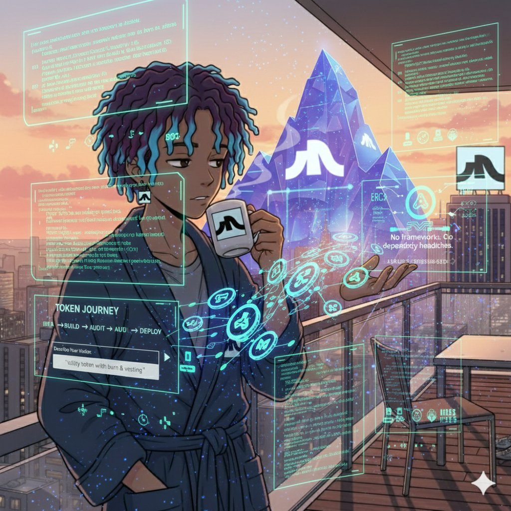 Ever dreamed of turning a casual chat into a fully deployed dApp?

Say hello to Matterhorn ,  the rebranded powerhouse from @nodefoundryai

it's the world's first AI-native IDE that lets you build, audit, and launch on-chain apps in hours, not months.

No code No problem. 

Just