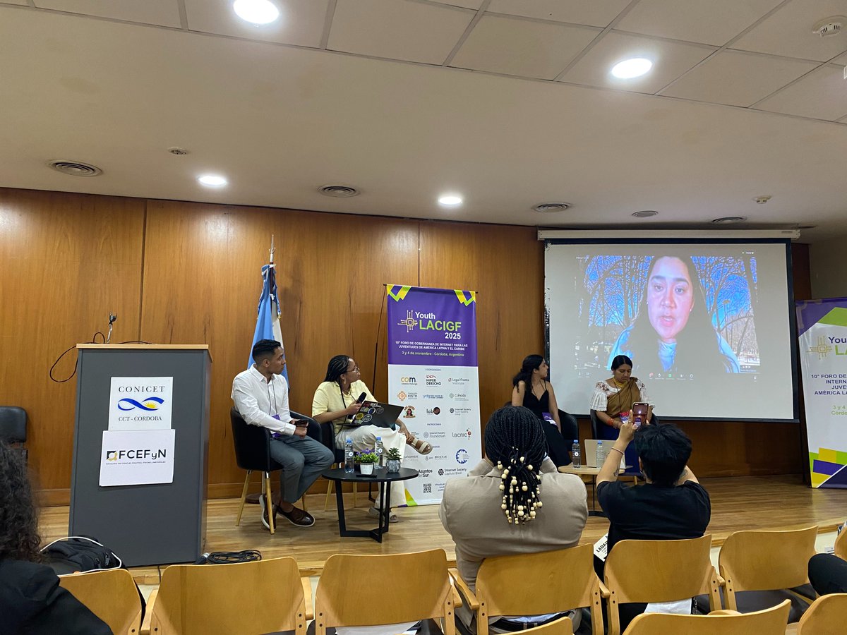 intgovforum's tweet image. 🌍 Yesterday, the 4th &amp;amp; final #YouthIGF Track of the 2025 cycle took place at @lacigf in Córdoba, Argentina!

Young leaders discussed social media governance &amp;amp; age assurance, reaffirming that youth are co-architects of digital policy — not just future voices.

@Youth_LACIGF