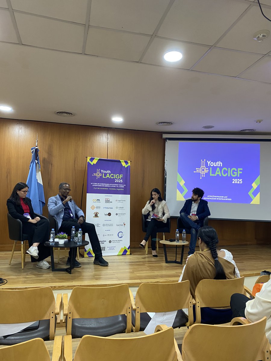 intgovforum's tweet image. 🌍 Yesterday, the 4th &amp;amp; final #YouthIGF Track of the 2025 cycle took place at @lacigf in Córdoba, Argentina!

Young leaders discussed social media governance &amp;amp; age assurance, reaffirming that youth are co-architects of digital policy — not just future voices.

@Youth_LACIGF