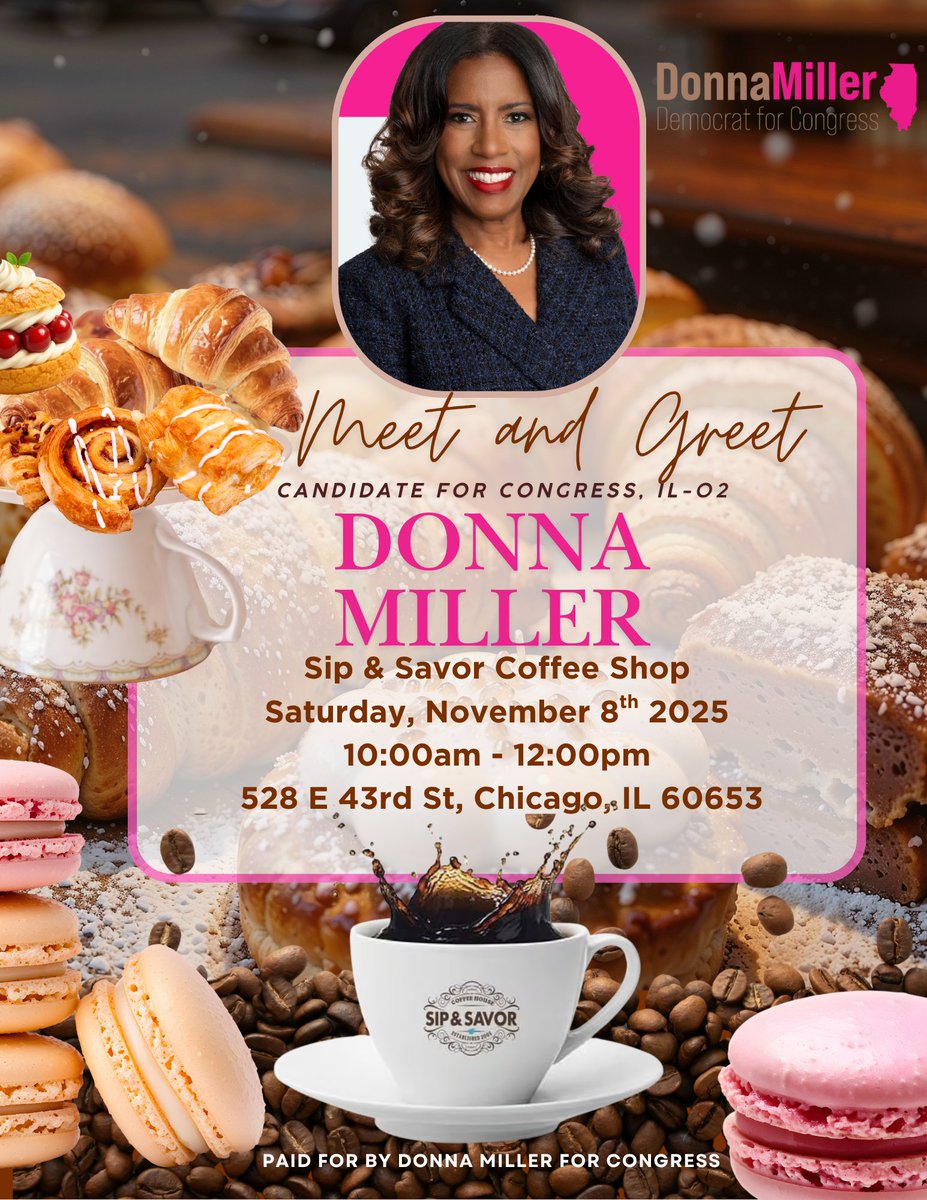 Coffee anyone? Join me this Saturday at Sip &amp; Savor! Link in bio to register! 🥐☕️