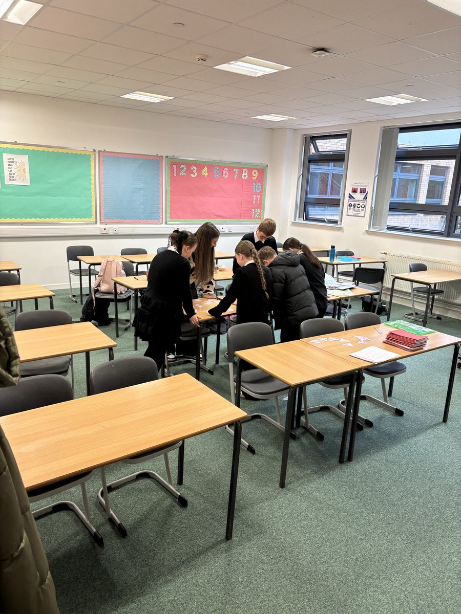 Miss Buckley running the Numeracy Club in CLG02 on Tuesday lunchtimes 

✖️➕➖➗

Maths games and puzzles 
<a href="/CglenHighSchool/">Calderglen High 🏳️‍🌈</a>