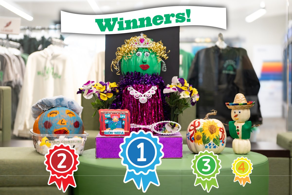 UAM wrapped up October with its annual pumpkin decorating contest, where students, faculty and staff showed off their creativity. The spooky pumpkins were donated to Vera Lloyd Presbyterian Family Services to bring festive cheer this fall.