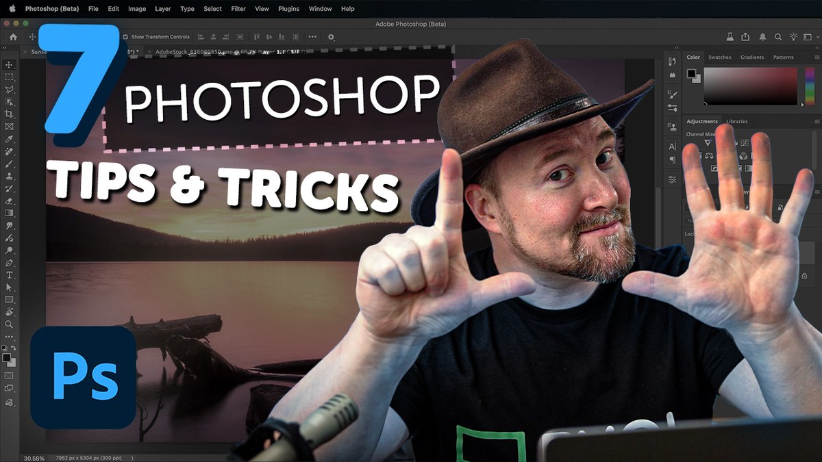 Digital artist, author, and instructor Bret Malley has gathered seven powerful Photoshop tips that every self-taught designer needs to know.

Whether you’re new to Photoshop or looking to level up, discover his mind-blowing tricks here:
youtube.com/watch?v=R-Yq5L…
