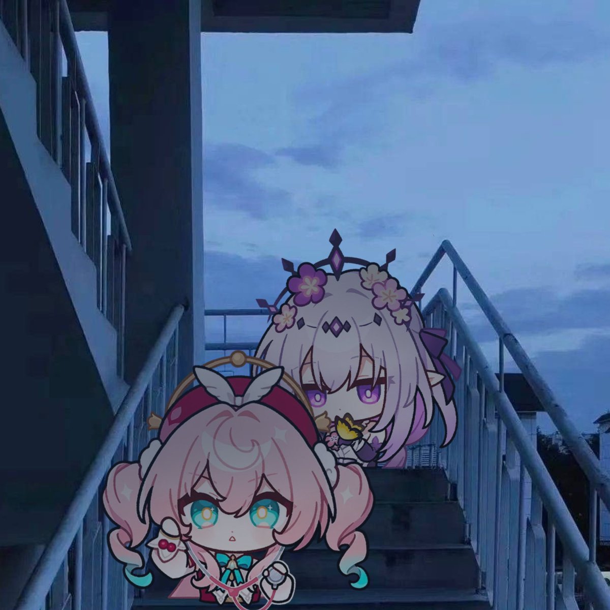 hsr in random places tweet media