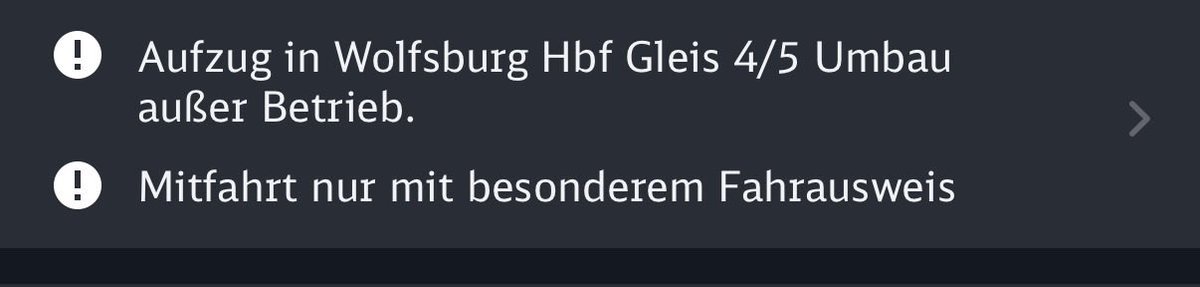 Mitfahrt nur mit besonderem Fahrausweis 🤔