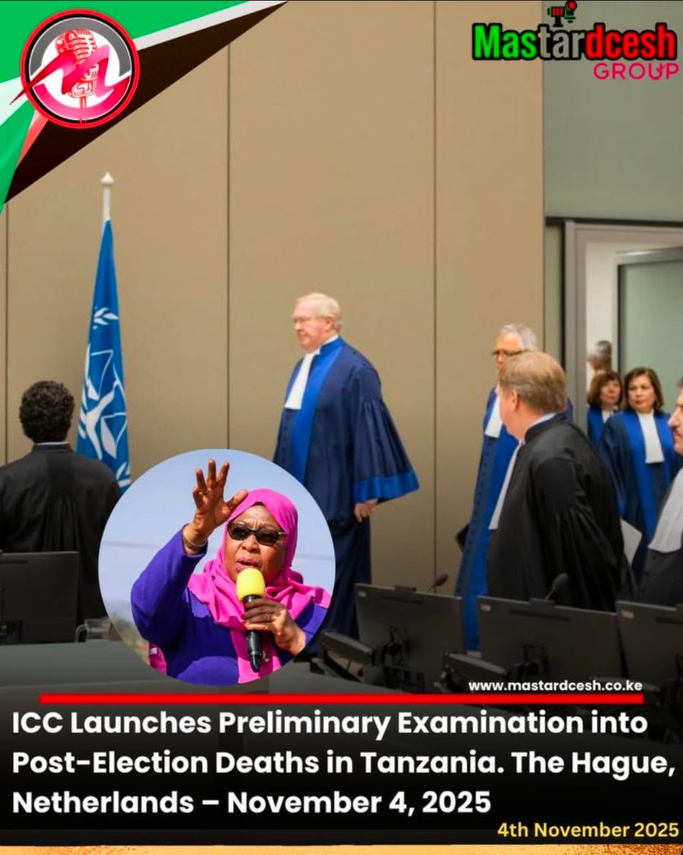 BREAKING NEWS: Mahakama ya kimataifa ya ICC, imekaa leo kujadili matukio ya mauaji yaliyofanyika Tanzania. Samia, Abdul na Genge lenu kaeni mkao wa kula.

Tuendelee kujaza FOMU hiyo ICC nimeweka link: docs.google.com/forms/d/e/1FAI… . tujaze kwa wingi na tuambatanishe USHAHIDI wa video