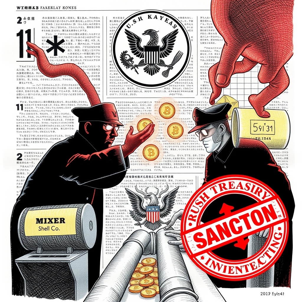 VincentBuLu1's tweet image. U.S. Treasury sanctions North Korean bankers for laundering crypto stolen in state-backed cyberattacks. The action freezes assets and bans U.S. dealings to disrupt DPRK&apos;s funding. #CryptoSanctions #NorthKorea