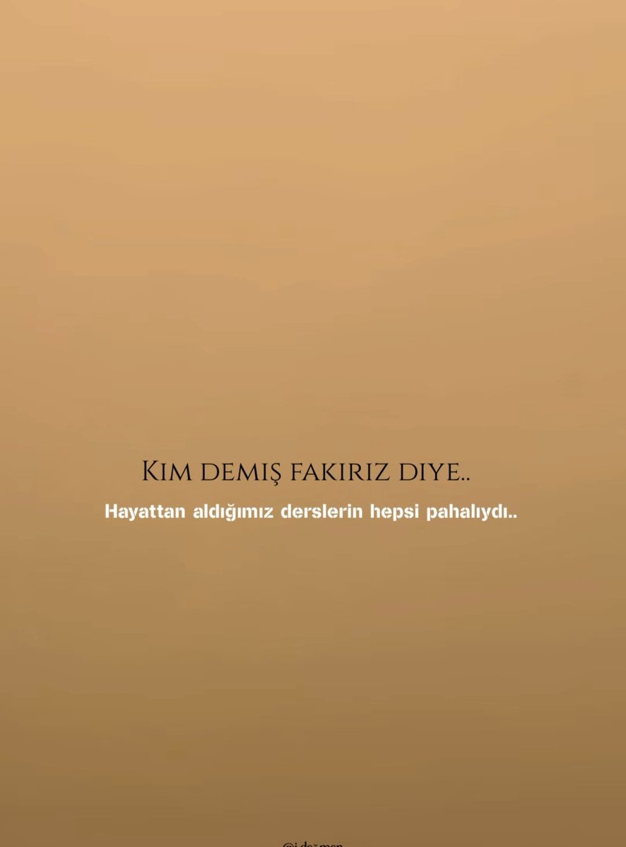 Oldukça zenginim...
Sırtım pıçak dolu 😁