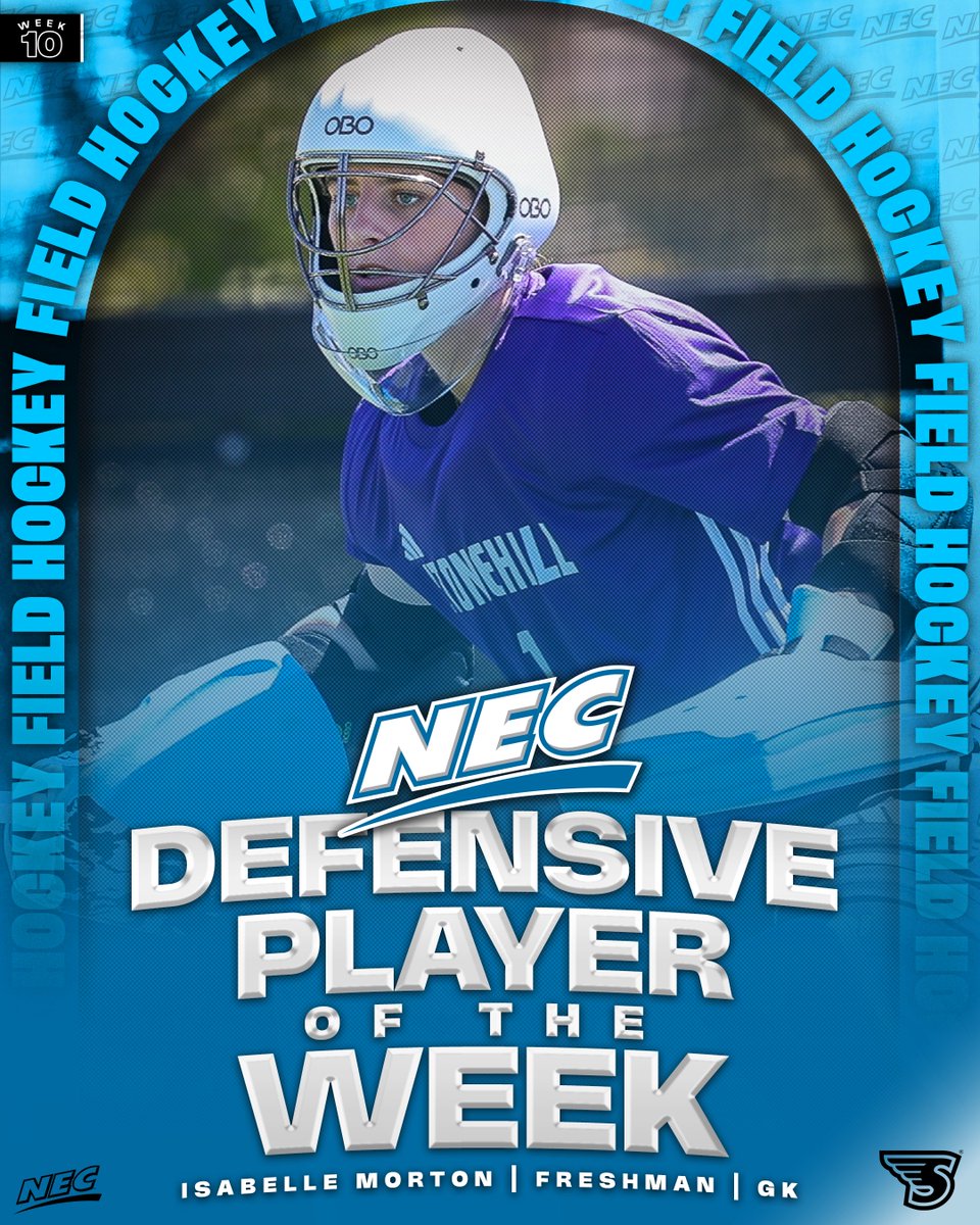 🏑🏅The #NECFH Defensive Player of the Week (11/4) is...

» Isabelle Morton from <a href="/GoStonehill/">Stonehill Athletics</a>‼️ 

🔗: necsports.com/awards.aspx?ao…