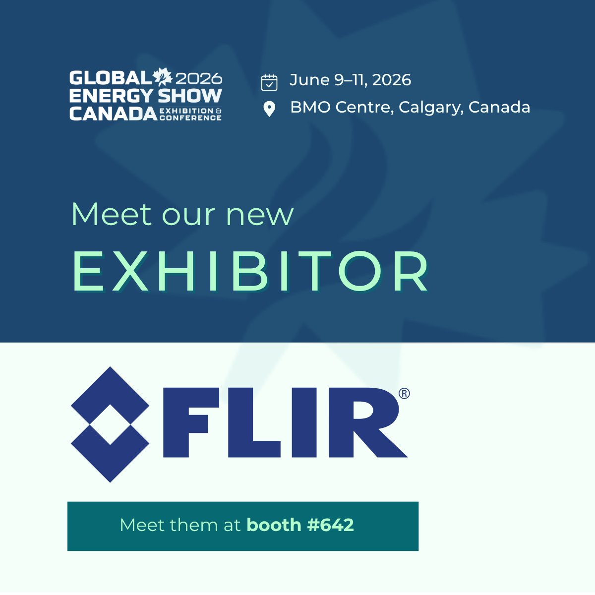 energy_show's tweet image. FLIR Joins Global Energy Show Canada 2026!Pioneers in infrared technology.

Secure your space or stay informed when registration opens:
globalenergyshow.com/forms/interest/

#GlobalEnergyShow #GESC26 #PowerSystems