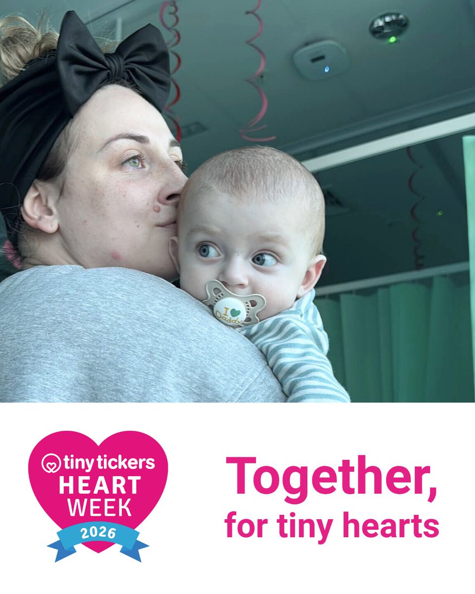 tinytickers's tweet photo. Harrison was diagnosed with heart defects before birth. At 6 months, he had open-heart surgery. Today, he’s thriving - thanks to early detection, expert care &amp; support from Tiny Tickers. This #TinyTickersHeartWeek, help us support more families like his.; https://t.co/aPcKrnYZ7B https://t.co/BEmtKnZl67