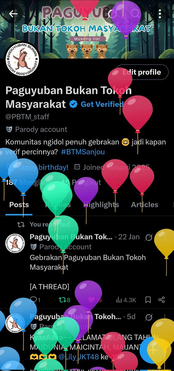 PBTM_staff's tweet image. Satu tahun. 
bukan cuma tntang siapa yg kita dukung. 
Tp jg tntang siapa yg ada di sebelah ketika kita bersorak dan tertawa. 
Terima kasih sdh jd bagian dr perjalanan ini 💫

𝘐𝘯 𝘦𝘷𝘦𝘳𝘺 𝘭𝘪𝘧𝘦, 𝘪 𝘸𝘪𝘭𝘭 𝘢𝘭𝘸𝘢𝘺𝘴 𝘤𝘩𝘰𝘰𝘴𝘦 𝘺𝘰𝘶 𝘨𝘶𝘺𝘴 -✨

#BTMOne
#BTMSanjou