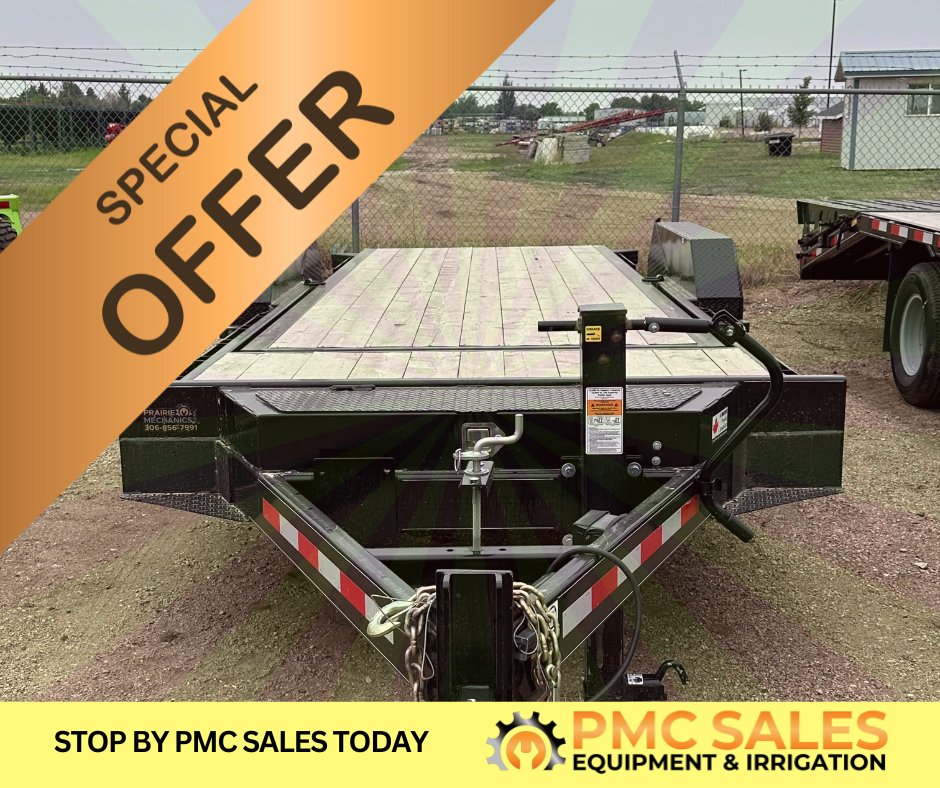 pmc_sales1's tweet image. Hauling just got easier!
This Trailtech L270-20 Tilt is built tough and ready to work — and it’s on special for only $16,000.00!

Contact PMC Sales &amp;amp; Equipment today to learn more or stop by to see it in person.

#Trailtech #PMCSales #EquipmentTrailers