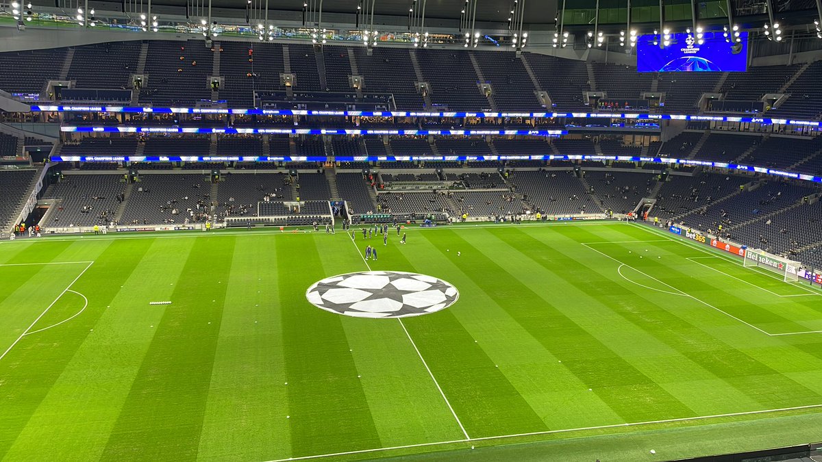OriginalBoxwood's tweet photo. @ChampionsLeague at the @SpursStadium nights are just a different feeling! COYS!!! ⚽️ https://t.co/teNu2gFI8m