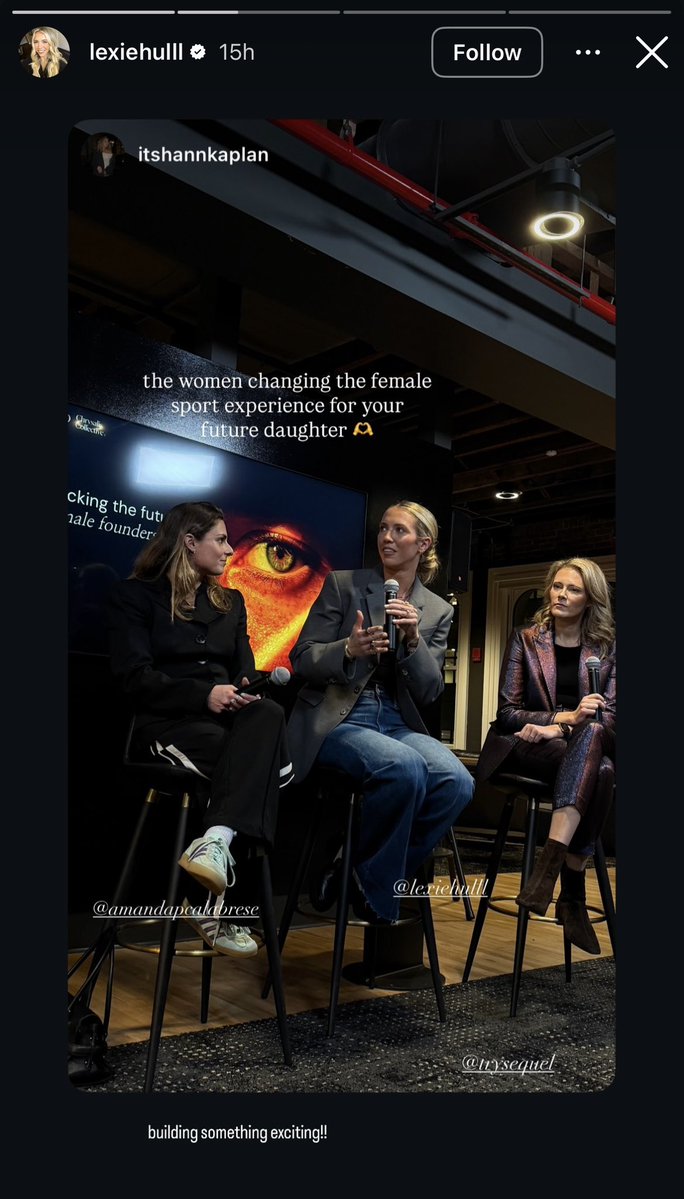 Congrats to Lexie hall on her speaking engagement. The Indiana fever players r very popular now !!! 🚨🚨