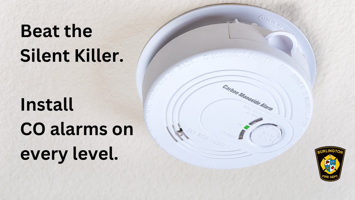 🚨It's Carbon Monoxide Awareness Week! Nov 1-7🚨

CO is the silent killer, it's an invisible, odorless, + tasteless gas that can only be detected with a reliable CO alarm. 

Stay safe by:
✅Putting alarms on every level of your home.
✅Test alarms monthly + replace every 10 years