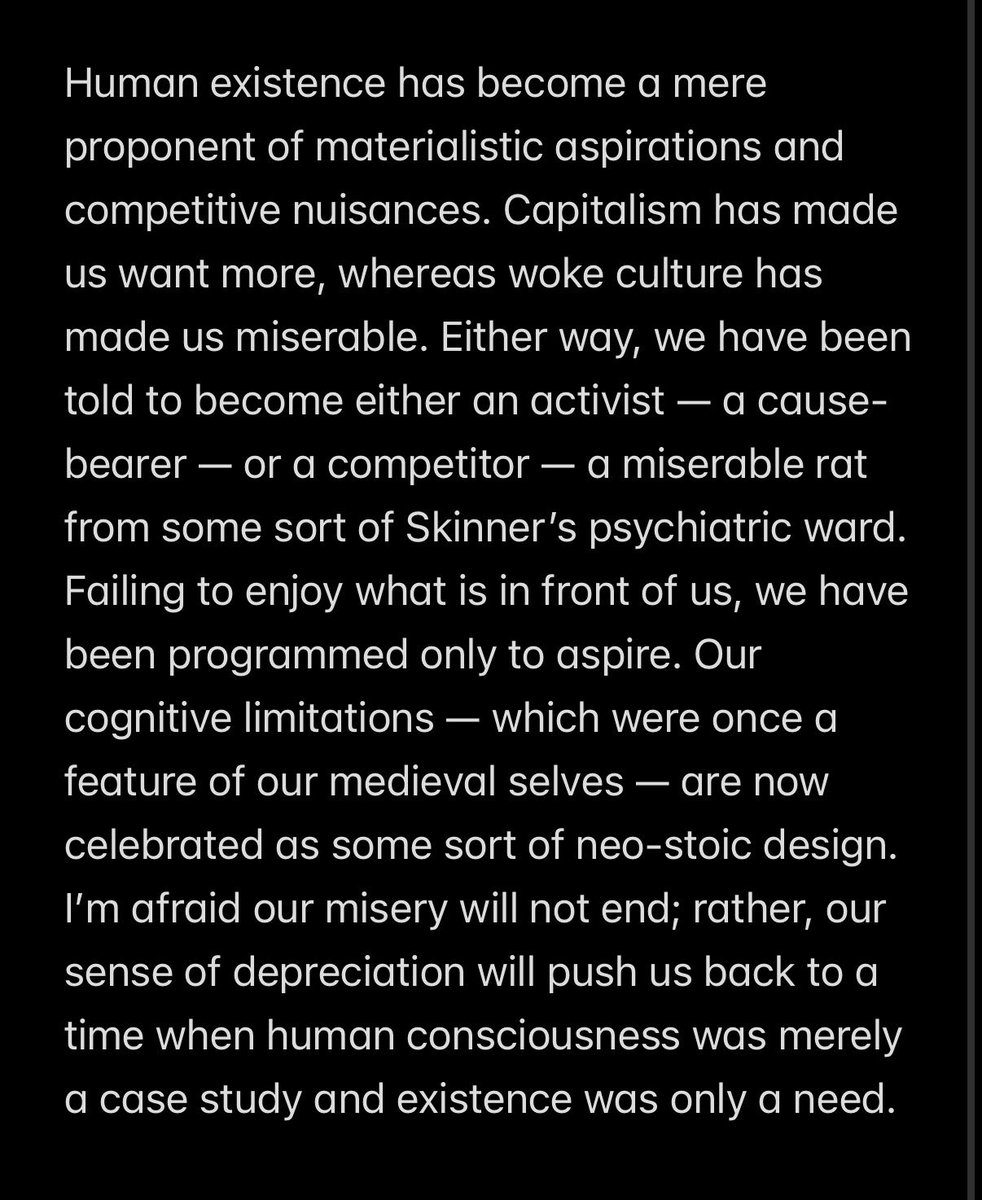 The Tyranny of Aspiration