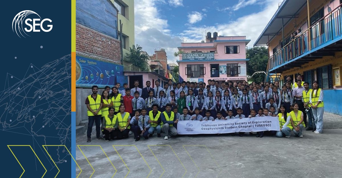 📢 Applications are open for the SEG Student Chapter Outreach Grant! 

Inspire future geoscientists in your community. Apply for up to $1,000 to support projects that bring geoscience to schools and local audiences.  

🔗 go.seg.org/3KNlnoq

#SEGStudents #Geoscience