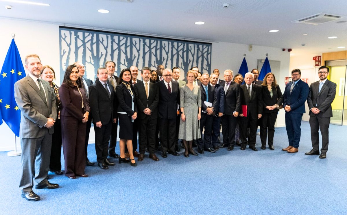 In this Latin America-focused year for the European Union, HR/VP <a href="/kajakallas/">Kaja Kallas</a> met with the CELAC Ambassadors ahead of the Summit in Colombia. 

The European Union and Latin America are partners of choice.