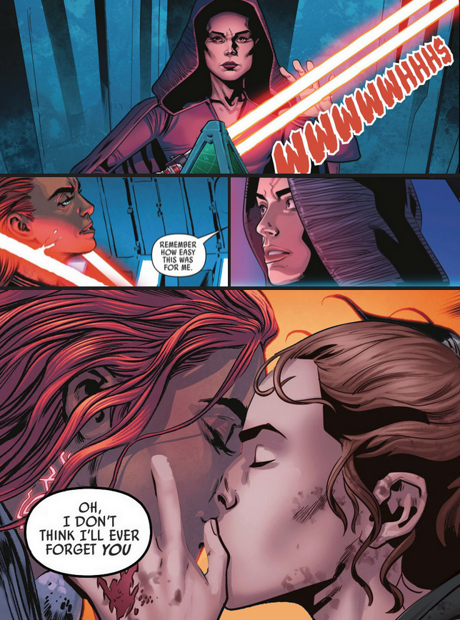 Tava Ren x Dark Rey AU